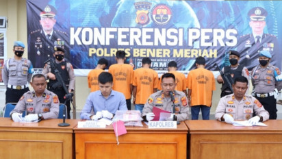 Polres Bener Meriah Membekuk 8 Pencuri Lintas Provinsi, Ratusan Juta Hasil Curian Berhasil Diamankan Petugas