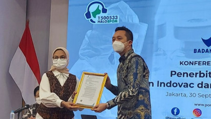 BPOM: AWcorna Merek Vaksin Covid-19 Berplatform mRNA Pertama di Indonesia