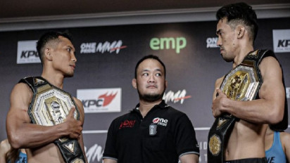 Baku Hantam Kelas Bantam, Gugun Gusman dan Mario Satya Berebut Sabuk One Pride