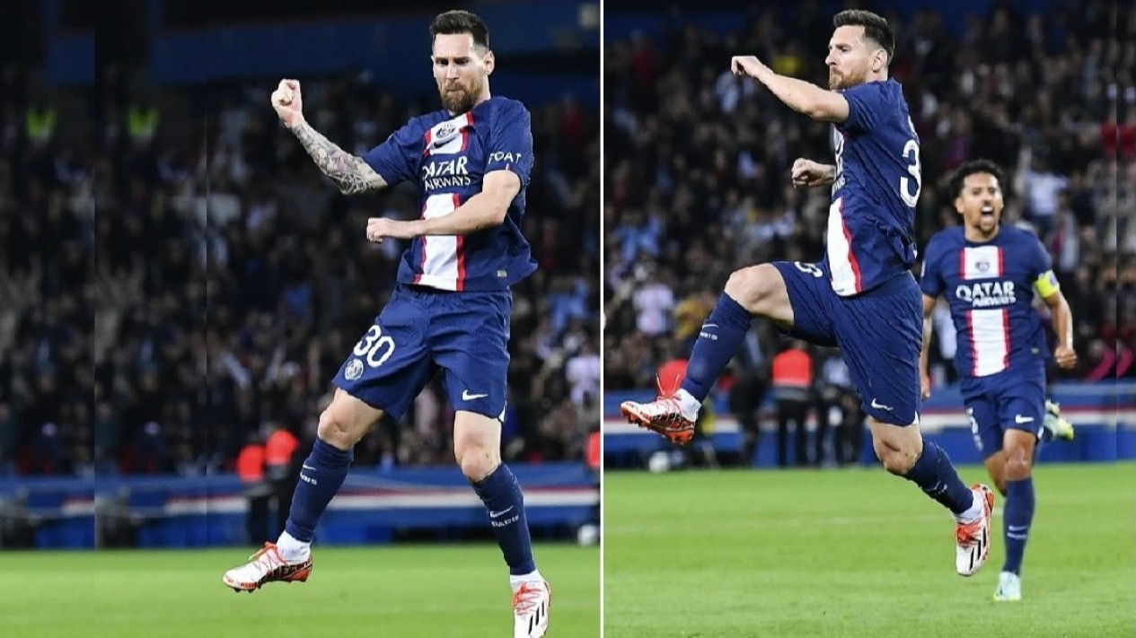 60 Gol Freekick Messi Buka Kemenangan PSG atas Nice di Liga Prancis
            - galeri foto