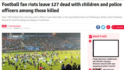 Tragedi di Stadion Kanjuruhan Malang Jadi Sorotan Media Internasional