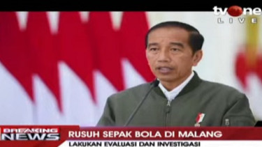 Tegas! Presiden Jokowi Perintahkan PSSI Hentikan Sementara Pertandingan Liga 1
