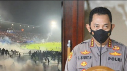 Kapolri Tiba di Malang, Langsung Tinjau Stadion Kanjuruhan dan Rumah Sakit, Ini Agendanya..