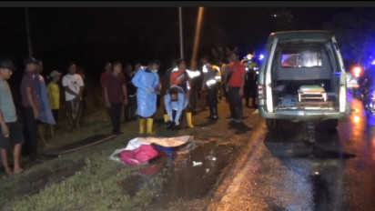 Nahas, Usai Terjatuh dari Sepeda Motor Seorang Pelajar 16 Tahun Tewas Mengenaskan Terlindas Minibus di Ngawi