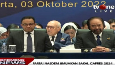 Anies Baswedan Ditanya Gabung Partai NasDem atau Tidak, Ini Jawaban Surya Paloh