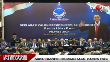 Anies Baswedan Nyatakan Siap Jadi Capres Nasdem: Bismillah Kami Terima