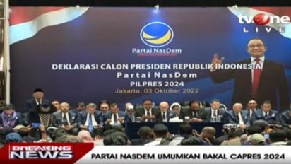 Anies Baswedan Nyatakan Siap Jadi Capres Nasdem: Bismillah Kami Terima