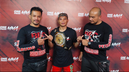 Bayangan Wajah Anak Bangkitkan Gugun Gusman hingga Rebut Sabuk One Pride