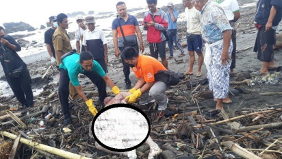 Lansia Hilang sejak Tiga Hari Lalu,  Ditemukan Tewas Tanpa Busana dan Penuh Luka di Pantai Cemagi