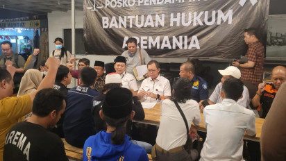 Kompolnas Terima Aduan dari Suporter Aremania di Posko Korban Tragedi Kanjuruhan