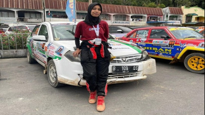 Sebut Wanita Boleh Punya Hobi Lain Selain di Dapur, Ini Cerita Pereli Berjilbab Indonesia Bisa Kecemplung di Dunia Rally