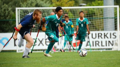 Timnas Sepakbola Amputasi Indonesia Selesai Saingi Argentina, AS dan Inggris