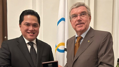 Erick Thohir dan Presiden IOC Bahas Peran Olahraga di Tengah Isu Global