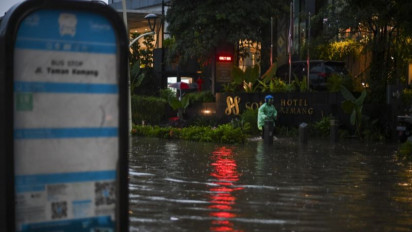 Ratusan Pompa Air Dikerahkan Sedot Genangan di Jakarta