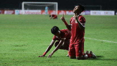 Tidak Ada Euforia, Timnas U-17 Rayakan Kemenangan dengan Sujud Syukur