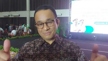 Anies Baswedan Mengaku Beruntung Kerja Sama dengan Riza Patria untuk DKI Jakarta