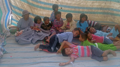 Ratusan Korban Gempa Tapanuli Utara Masih Bertahan di Tenda Darurat