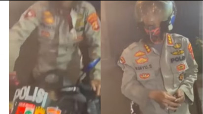 Viral Polisi Gadungan Terciduk oleh Warga, Berpangkat Kombes dan Ngaku Beli Seragam Bekas Seharga Ini