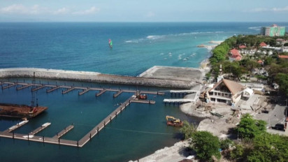 Realisasi Pembangunan Pelabuhan Laut Sanur Mencapai 94,13 Persen