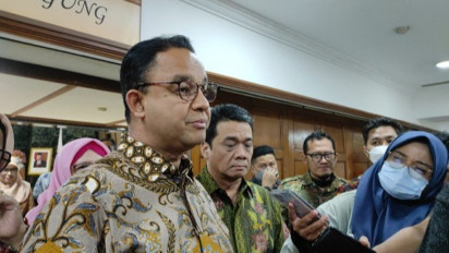 Anies Baswedan Angkat Bicara Terkait Tembok Roboh di Sekolah MTsN 19 Jakarta Selatan