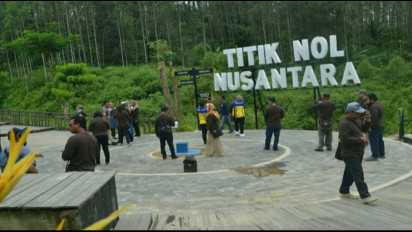 Sedang Tahap Pembangunan Infrastruktur, Pemkab Penajam Paser Utara Tutup Sementara Titik Nol Nusantara di IKN