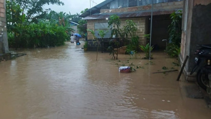 2 Hari Dilanda Hujan, Puluhan Rumah di Kota Batam Terendam Air dan Lumpur