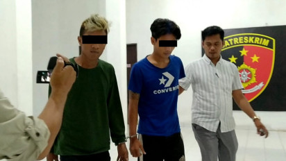 6 Kali Beraksi, Dua Pelaku Jambret yang Viral di Jalan Madong Lubis Diringkus Satreskrim Polrestabes Medan