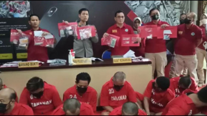 Polrestabes Semarang Ungkap 16 Kasus Narkoba Selama Bulan September 2022