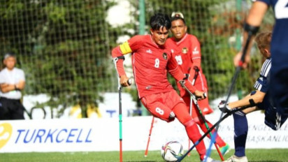 Garuda INAF Menang 2-0 Hadapi Tim Nasional Jerman Laga Penentuan Peringkat dalam Piala Dunia Amputasi 2022