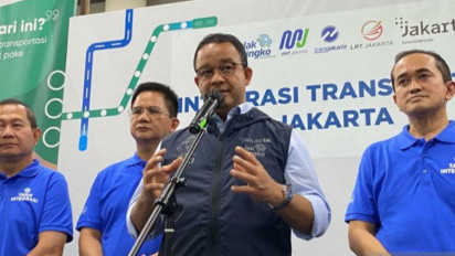 Anies Baswedan Dinobatkan Sebagai Bapak Integrasi Transportasi Jakarta oleh Dishub DKI