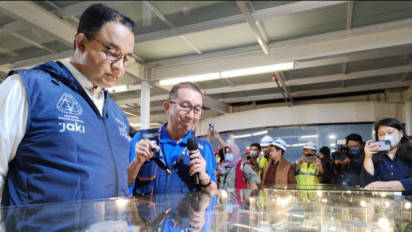 Sempat Kena Semprot Sejarawan Rusak Tata Kota, Gubernur DKI Jakarta Anies Baswedan Inspeksi Proyek Halte Bundaran HI Ada Apa?
