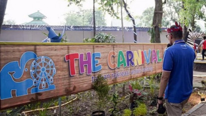 Menparekraf Sandiaga Uno Resmikan Taman Rekreasi The Carnival di Nganjuk