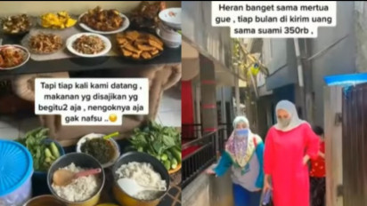 Viral! Menantu Ngeluh Soal Masakan Mertua, Bikin Netizen Geram: 350 Ribu Dapat Apa?