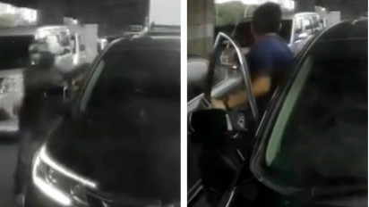 Viral Aksi Penjambret Nekat Rampas Handphone Milik Pengemudi Mobil yang Sedang Menunggu Lampu Merah di Cempaka Putih