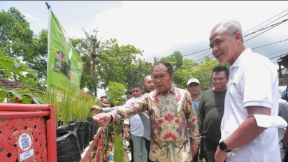 Ganjar Pranowo Puji Program Pengendali Inflasi Lorong Wisata Makassar