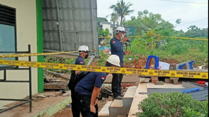 LPAI Kunjungi Korban Tembok Roboh di MTsN 19 Jakarta