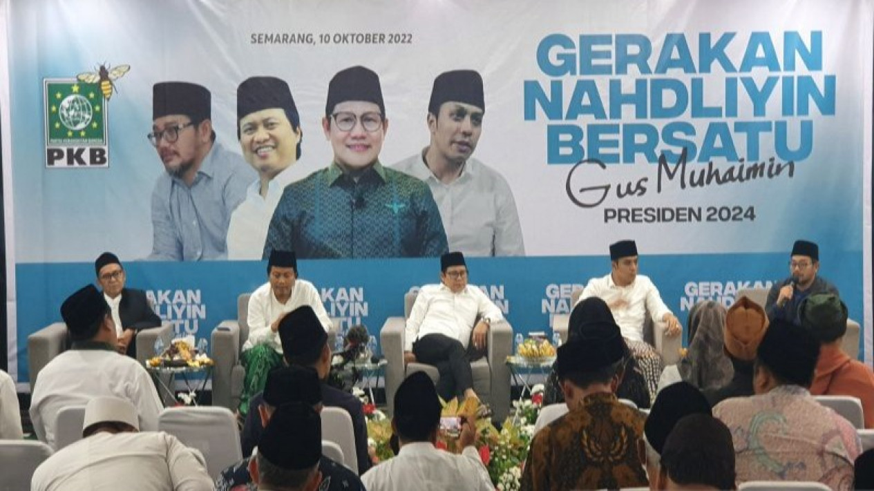 Cak Imin Klaim PKB Solid Dukung Capres-Cawapres 2024 Pilihan Koalisi
            - galeri foto