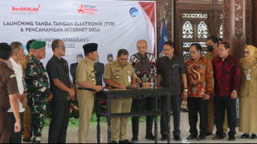 Terapkan Inovasi Tanda Tangan Elektronik, Pemkab Semarang Terapkan Sistem Paperless