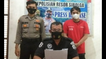 Polisi Berhasil Menangkap Seorang Laki-Laki Pelaku Penggelapan Uang Penjualan Kosmetik di Sibolga