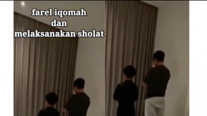 Loh, Katanya Farel Prayoga Non Muslim, Ternyata Pedangdut Cilik itu Lancar Iqamah dan Salat, Ini Bukti Videonya