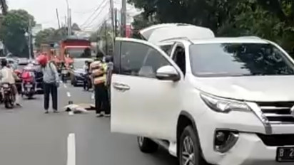 Bocah Pemulung Tewas Ditabrak Mobil Fortuner Putih di Pondok Gede, Pelaku Diamankan Polisi