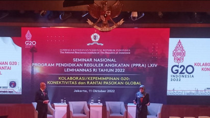 Lemhannas Mengajukan 4 Isu Arus Utama yang Perlu Dicermati G20 untuk Mengatasi Krisis Global