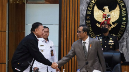 Saat Ketum PSSI dan Rombongan Menghadap Mahfud Md, Ada 5 Rumusan Perbaikan Sepak Bola Indonesia pasca Tragedi Kanjuruhan