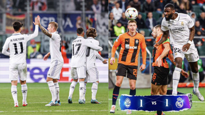 Berdarah-Darah, Ruediger Selamatkan Real Madrid dari Kekalahan di Liga Champions