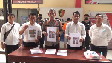 Tak Sadar Ada CCTV di Kandang sapi, Residivis Kembali Ditangkap Satreskrim Polres Takalar