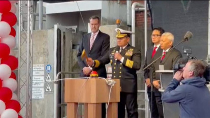 Kasal Resmikan Dua Kapal Perang Jenis Buru Atau Penyapu Ranjau Produksi Jerman