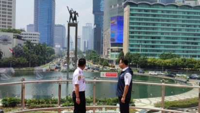 Meski Terasa Bergetar, TransJakarta Jamin Keamanan Halte Bundaran Hotel Indonesia