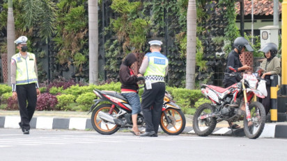 Dalam 10 Hari Operasi Zebra Progo di Bantul Jaring 5.672 Pelanggar Lalu Lintas