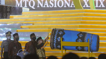 Wapres Resmi Buka MTQ Nasional ke-29 Tahun 2022 di Kalimantan Selatan
