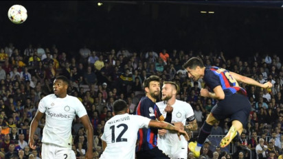 Big Match Liga Champions: Barcelona dan Inter Berbagi Enam Gol